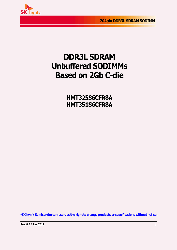 HMT351S6CFR8A_7224165.PDF Datasheet
