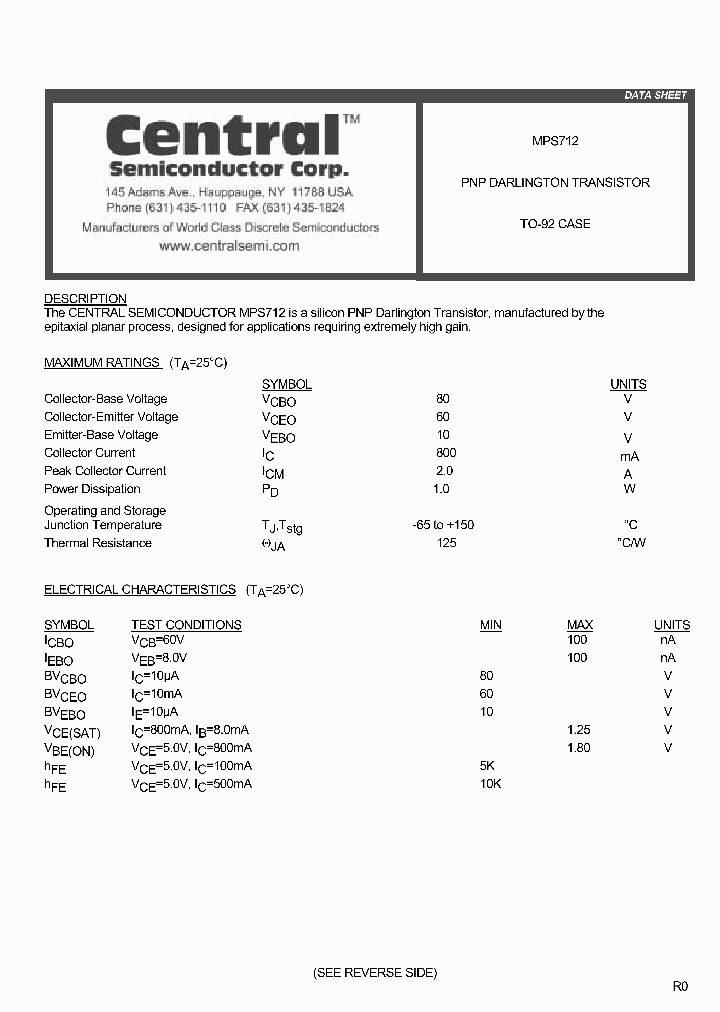CENTRALSEMICONDUCTORCORP-MPS712_7224432.PDF Datasheet
