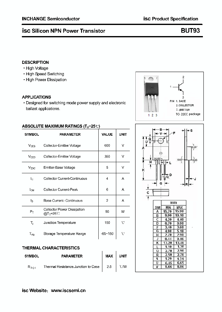 BUT93_7224584.PDF Datasheet
