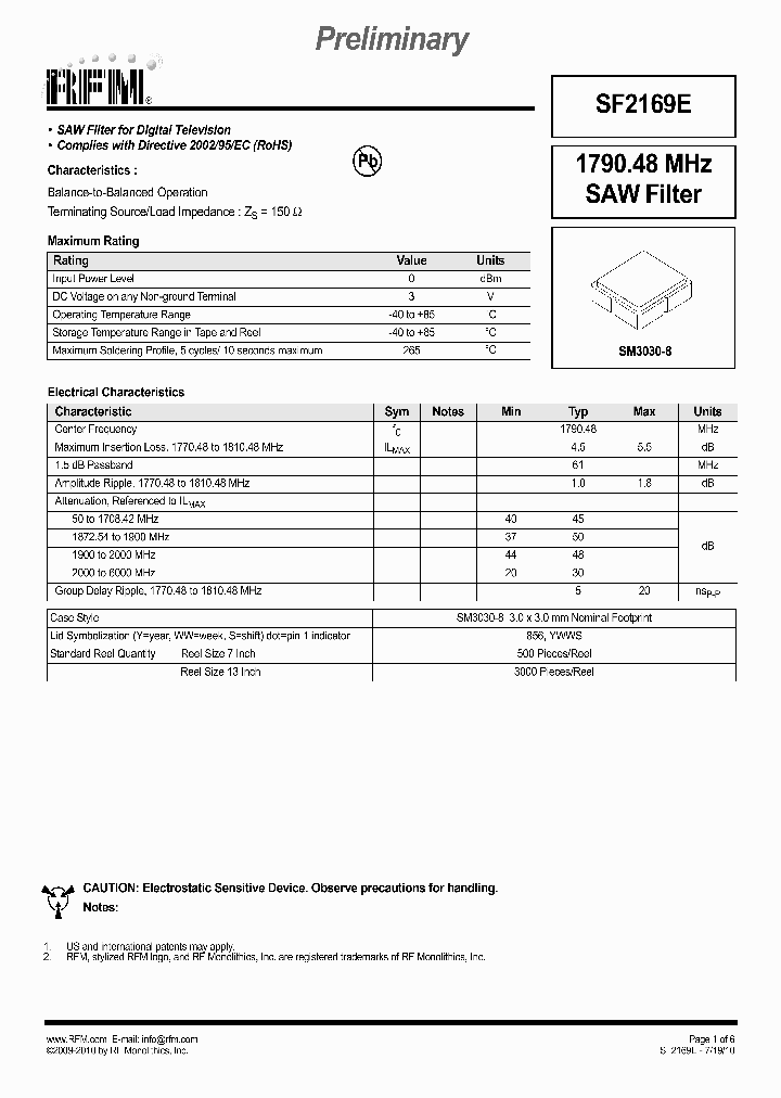 SF2169E_7225181.PDF Datasheet
