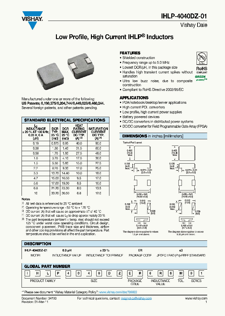 IHLP4040DZER2R2M01_7226399.PDF Datasheet