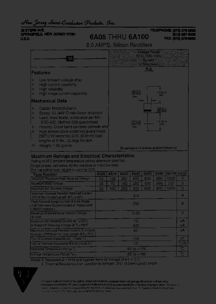 6AGO_7226811.PDF Datasheet