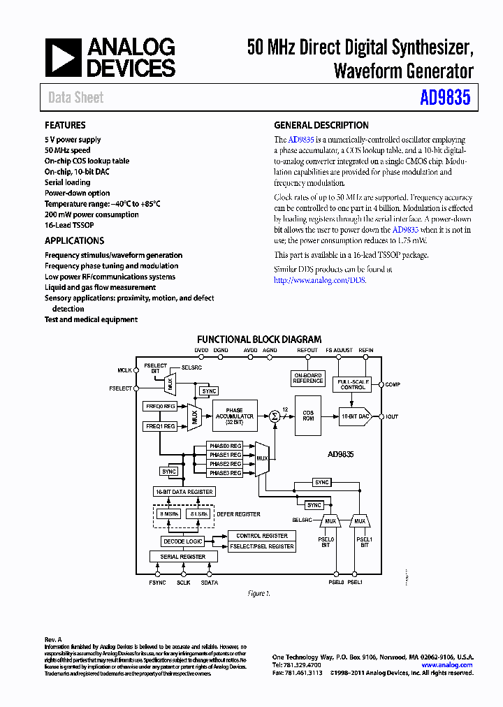 EVAL-AD9835SDZ_7227569.PDF Datasheet