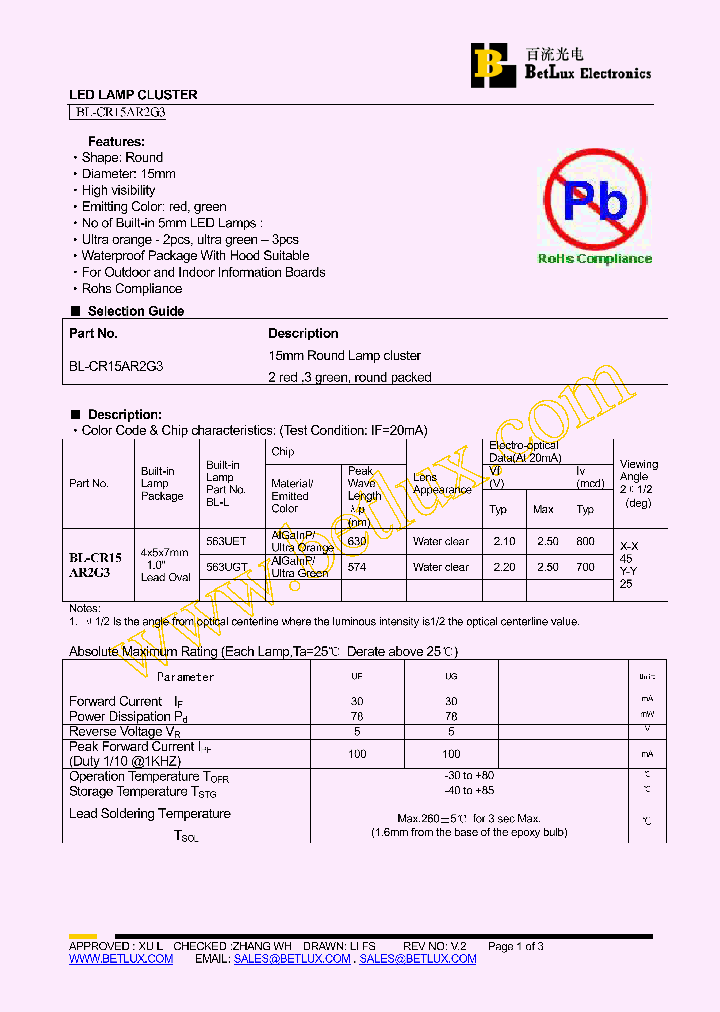 BL-CR15AR2G3_7229633.PDF Datasheet