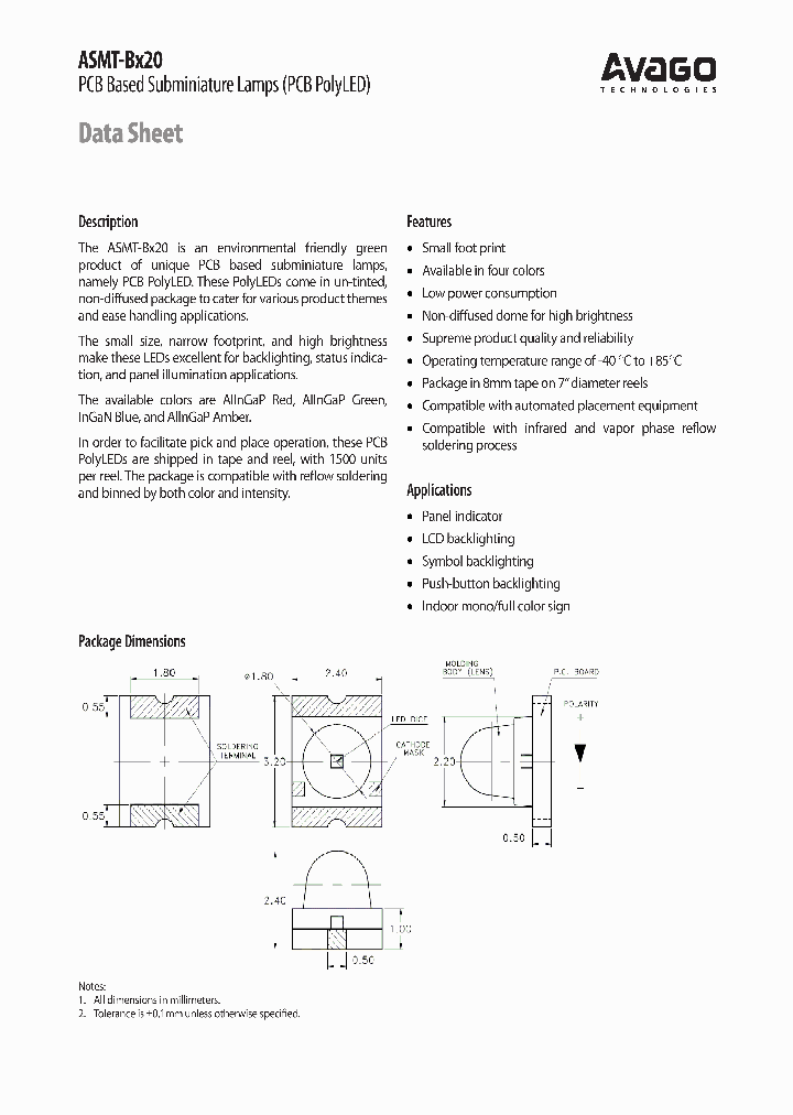 ASMT-BX20_7230414.PDF Datasheet