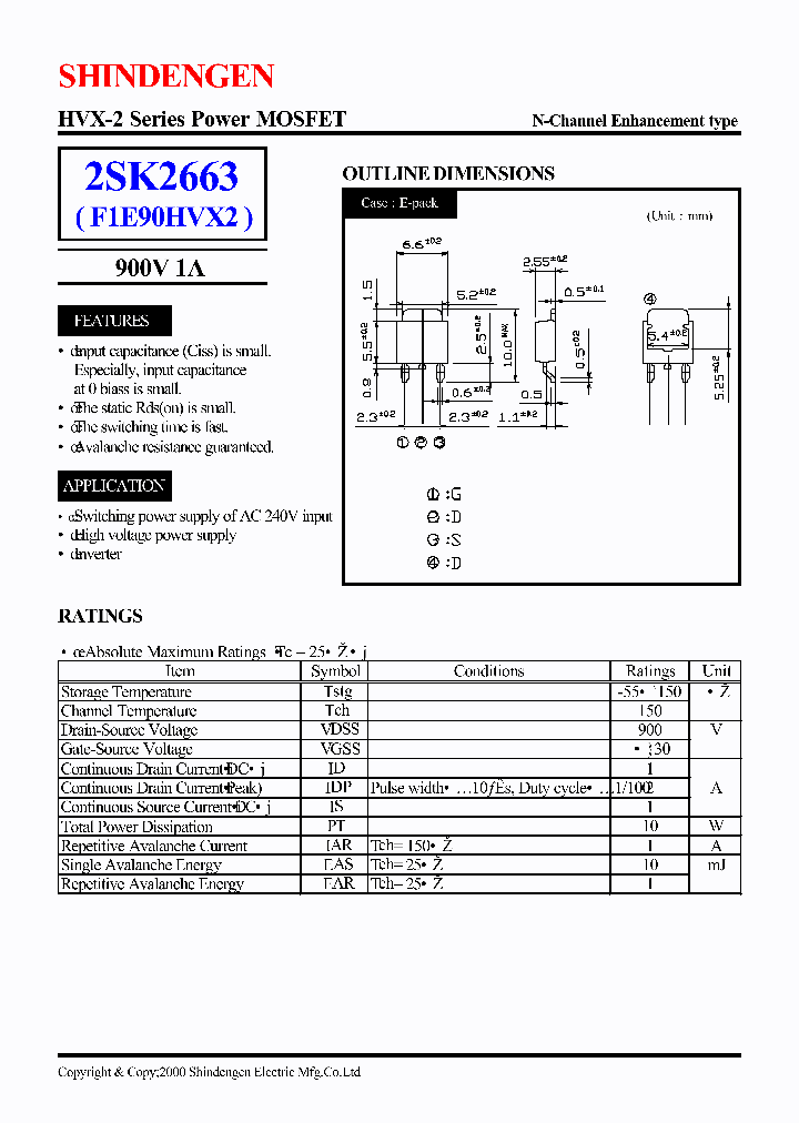 2SK2663_7232016.PDF Datasheet