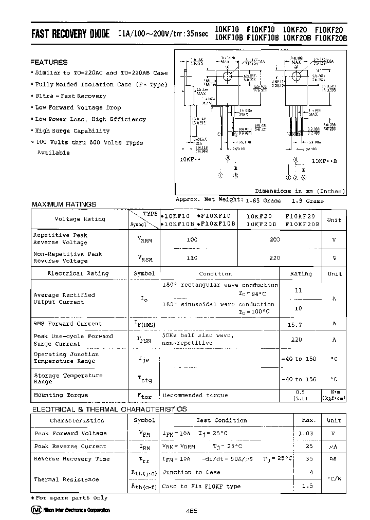 10KF10_7233283.PDF Datasheet