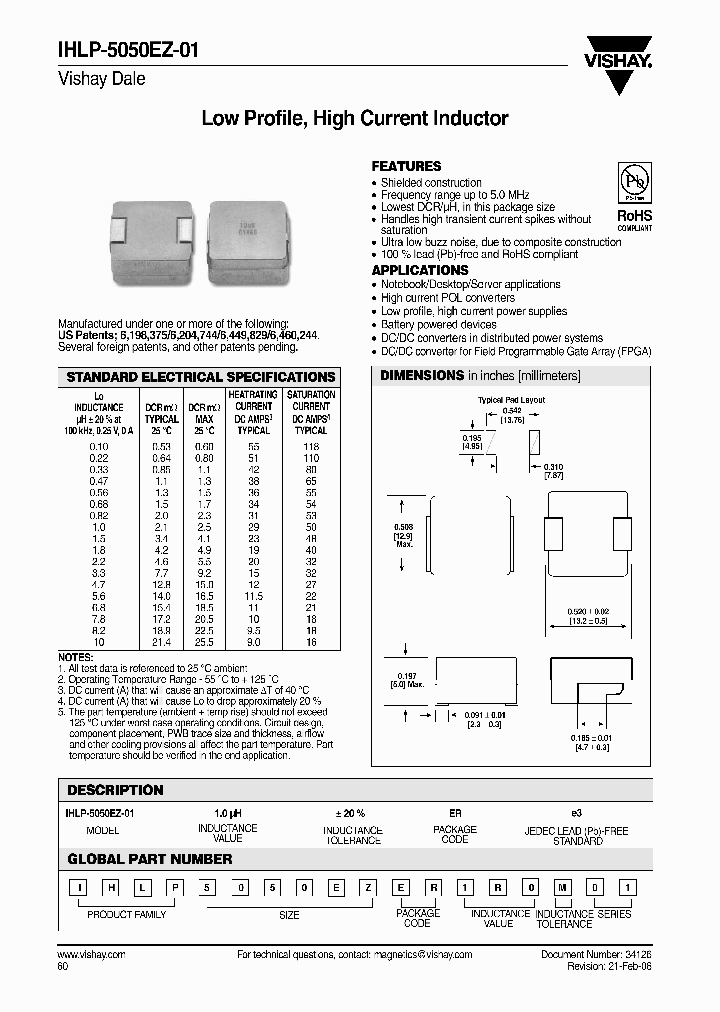 IHLP5050EZEB5R6M01_7234601.PDF Datasheet