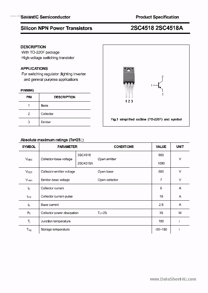 2SC4518_7234679.PDF Datasheet
