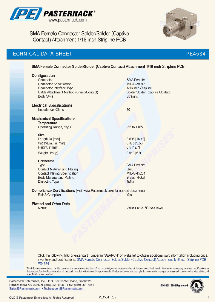 PE4534_7234818.PDF Datasheet
