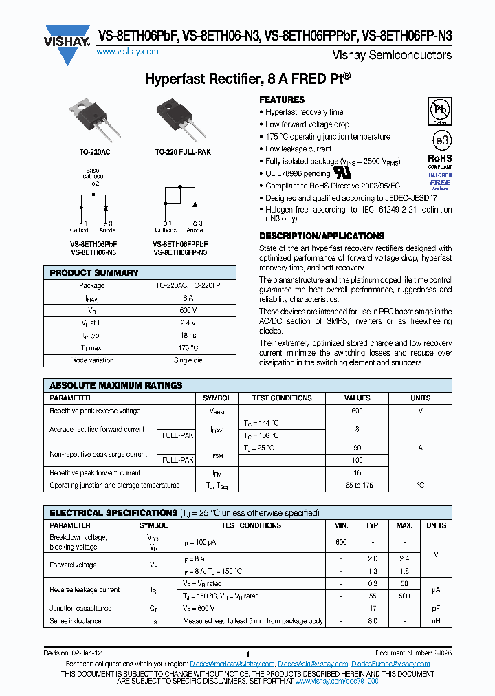 VS-8ETH06-N3_7239063.PDF Datasheet