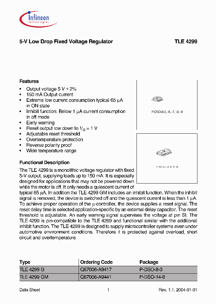 TLE4299GM_7239317.PDF Datasheet