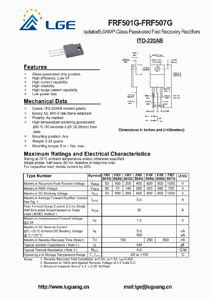 FRF502G_7242006.PDF Datasheet