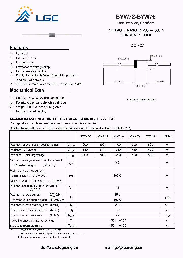 BYW76_7242985.PDF Datasheet