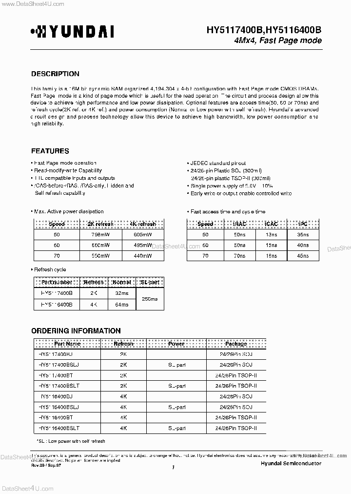 HY5117400B_7245952.PDF Datasheet