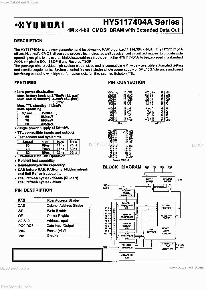 HY5117404A_7245953.PDF Datasheet
