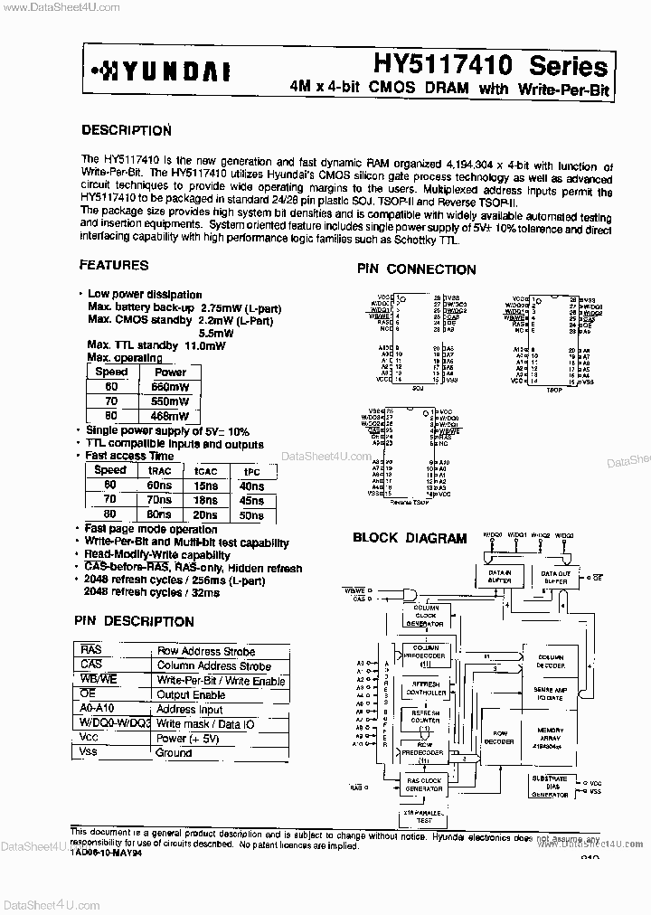 HY5117410_7245956.PDF Datasheet