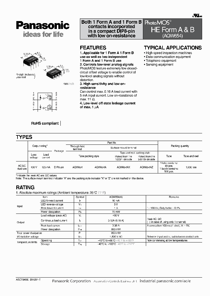 AQW654_7246789.PDF Datasheet