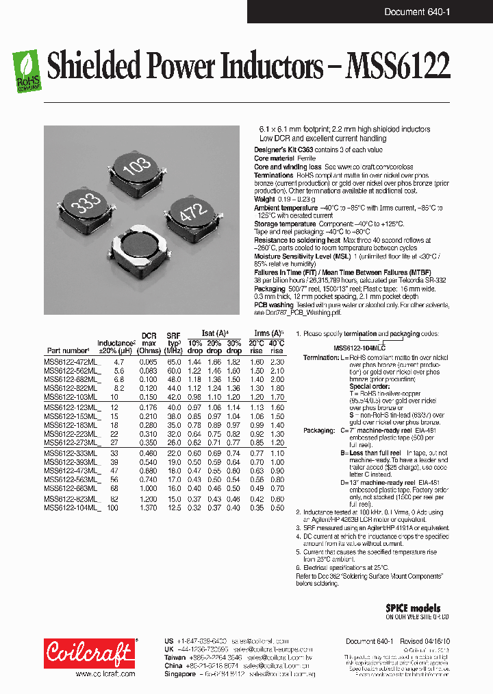 MSS6122-103ML_7246940.PDF Datasheet