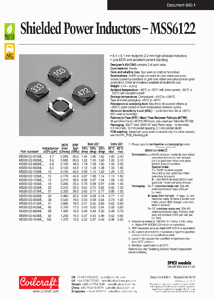 MSS6122-103MLB_7246941.PDF Datasheet