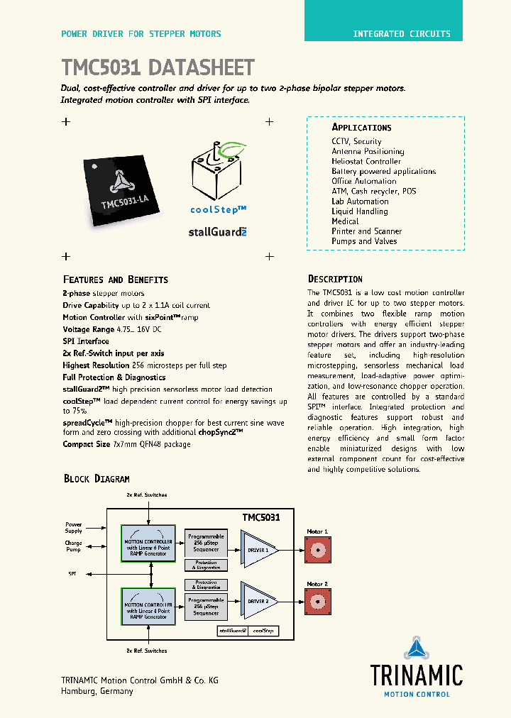 TMC5031_7248397.PDF Datasheet