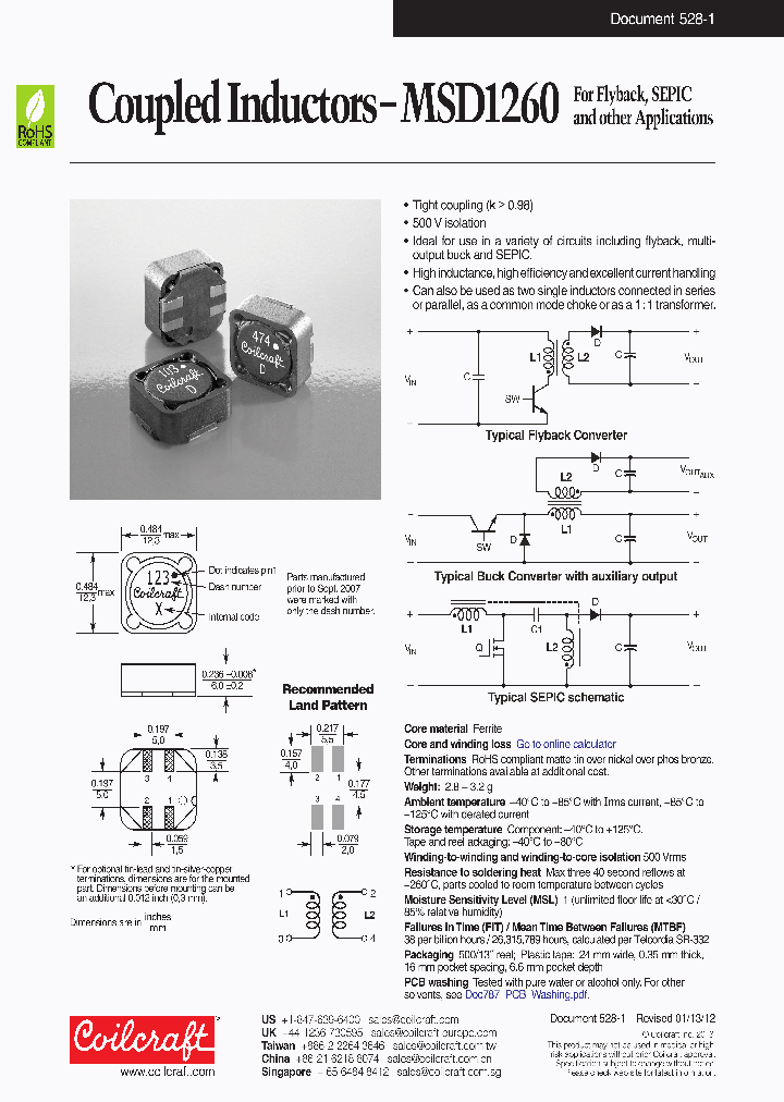 MSD1260-103MLB_7249305.PDF Datasheet