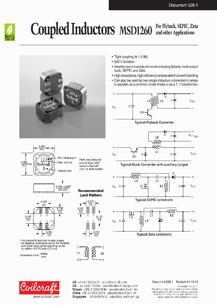 MSD1260-103MLB_7249304.PDF Datasheet