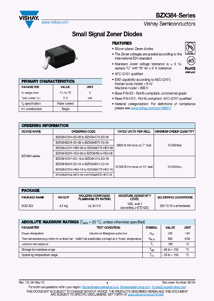 BZX384C2V4-E3-08_7250854.PDF Datasheet