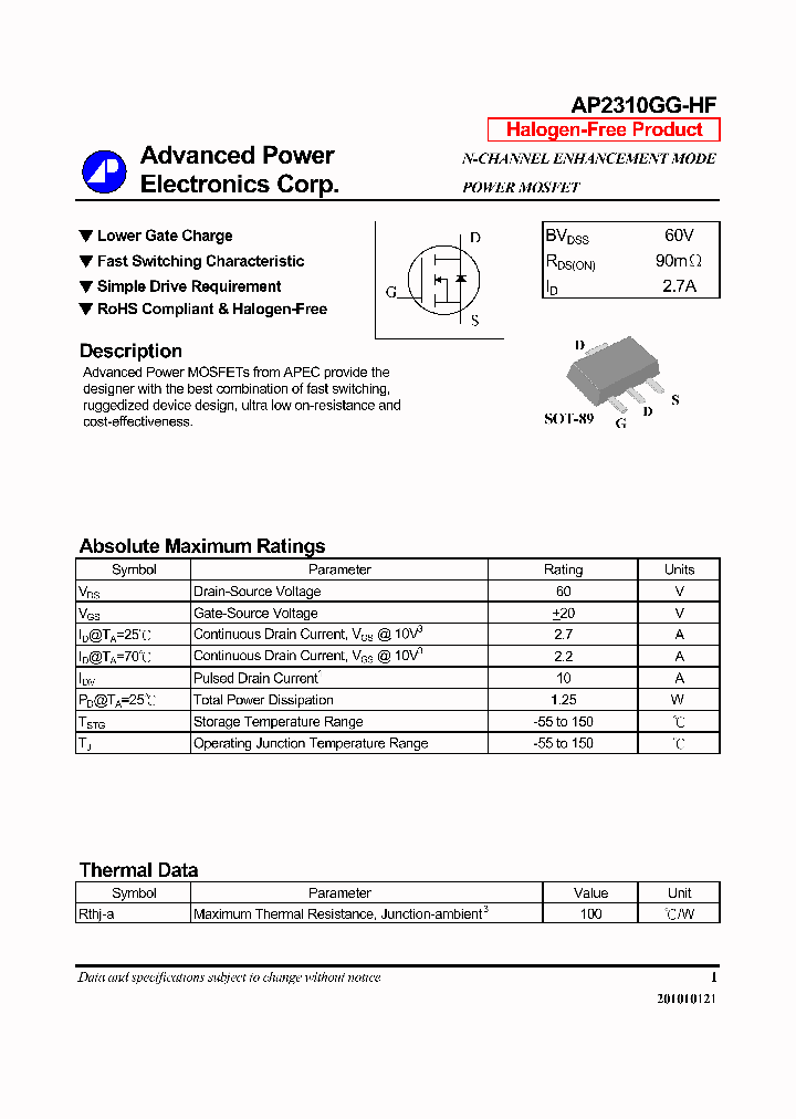 AP2310GG-HF_7251833.PDF Datasheet
