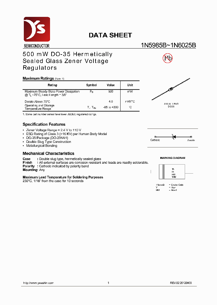 1N6000B_7253115.PDF Datasheet