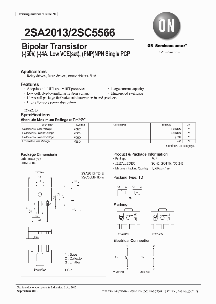 2SA2013_7256023.PDF Datasheet