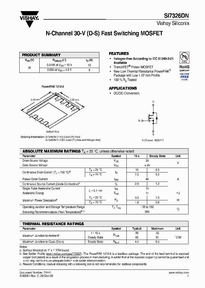 SI7326DN-T1-E3_7256090.PDF Datasheet