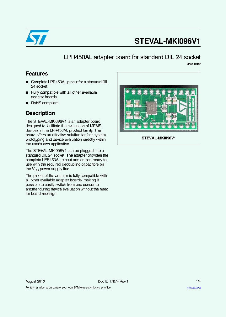 STEVAL-MKI096V1_7257833.PDF Datasheet
