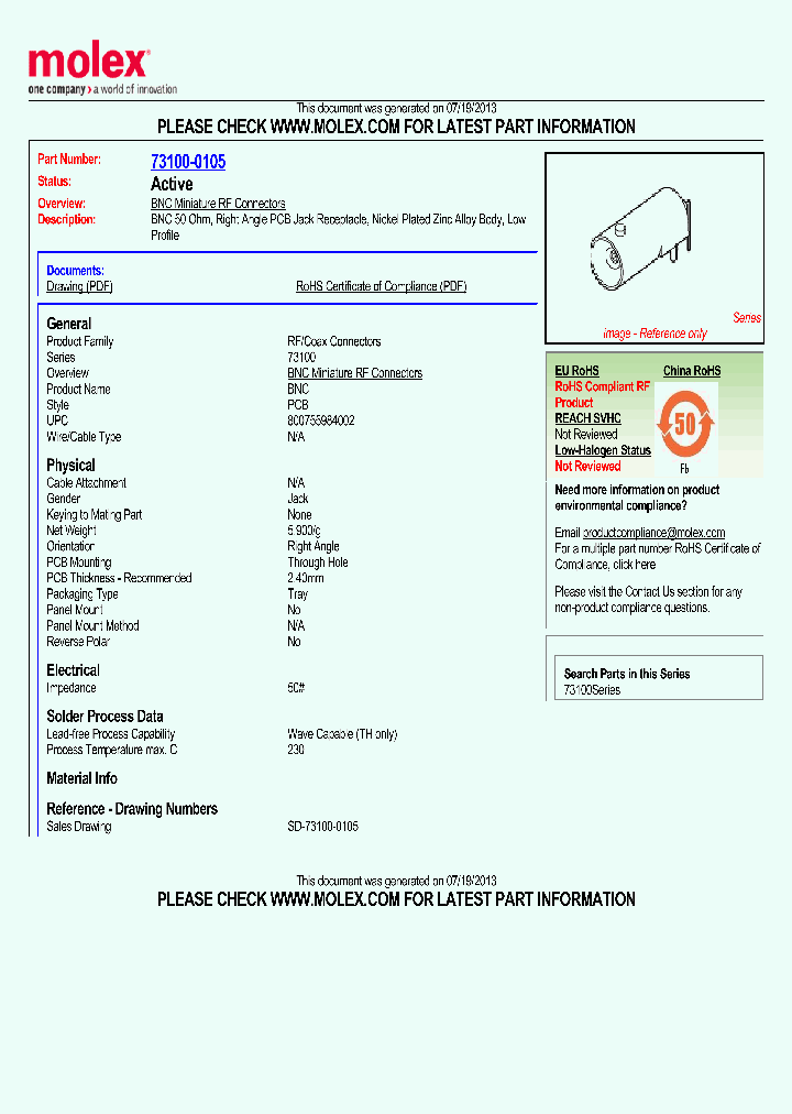 73100-0105_7262993.PDF Datasheet