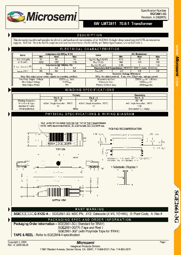 SGE2661-3G_7263583.PDF Datasheet