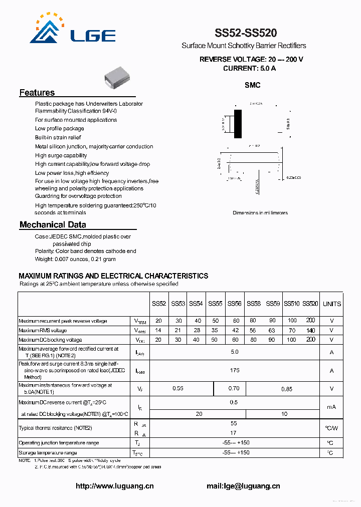 SS520_7265111.PDF Datasheet