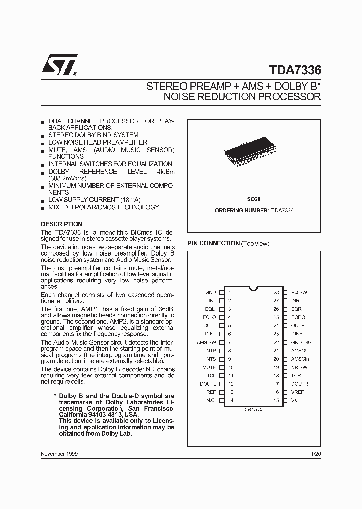 TDA7336_7268120.PDF Datasheet
