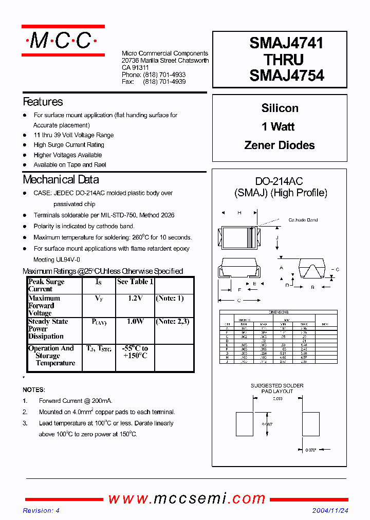 SMAJ4750D_7268568.PDF Datasheet