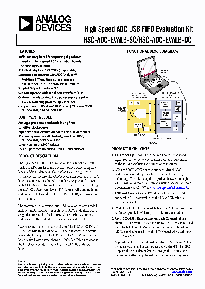 HSC-ADC-EVALB-SC_7274064.PDF Datasheet