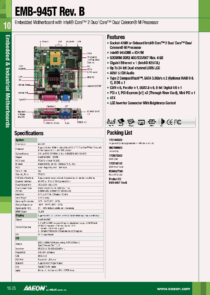EMB-945T_7283740.PDF Datasheet