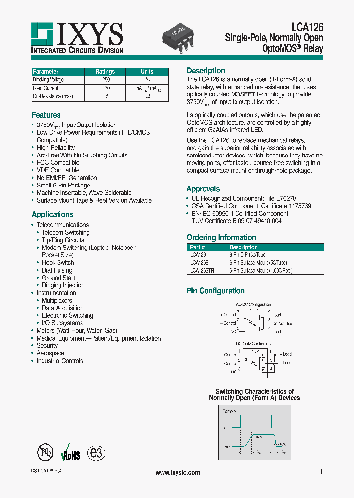 LCA126_7288769.PDF Datasheet
