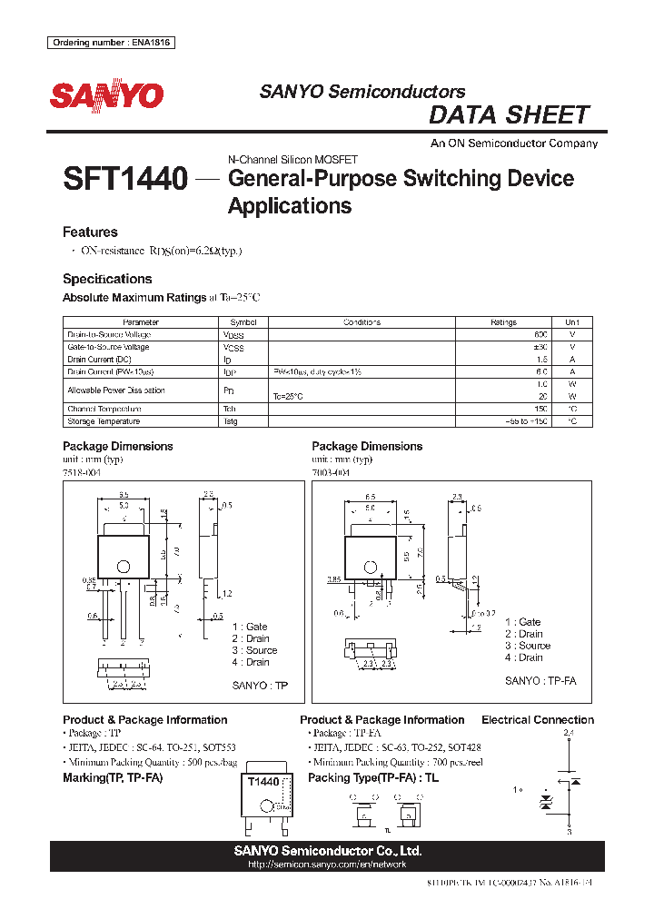 SFT1440_7294397.PDF Datasheet