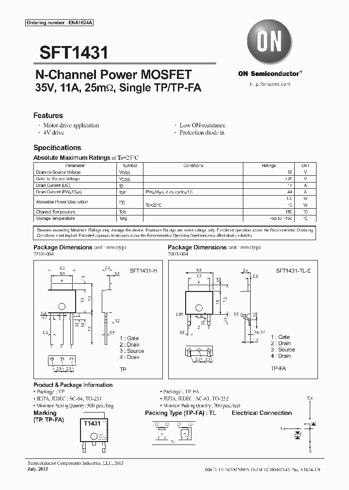 SFT1431_7294401.PDF Datasheet