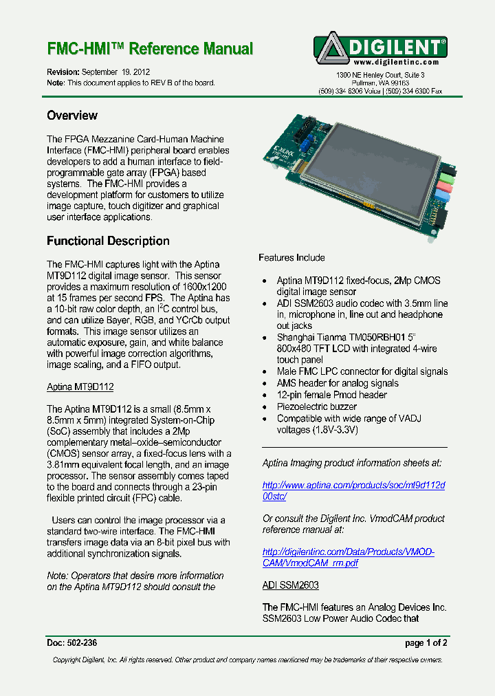 FMC-HMI_7296670.PDF Datasheet