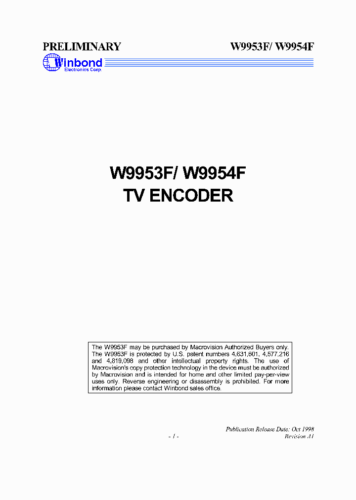 W9953F_7301194.PDF Datasheet