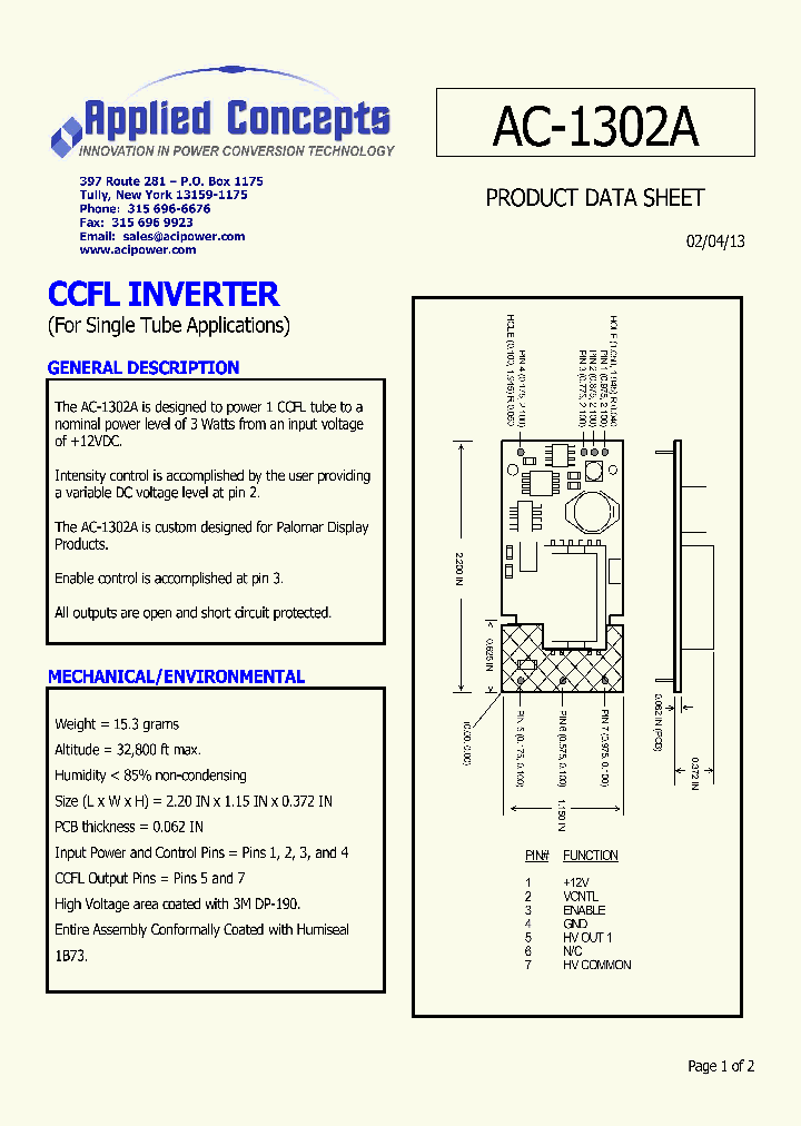 AC-1302A_7312254.PDF Datasheet