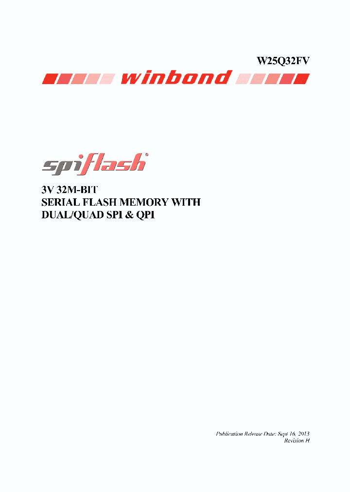 W25Q32FVTBIF_7312876.PDF Datasheet