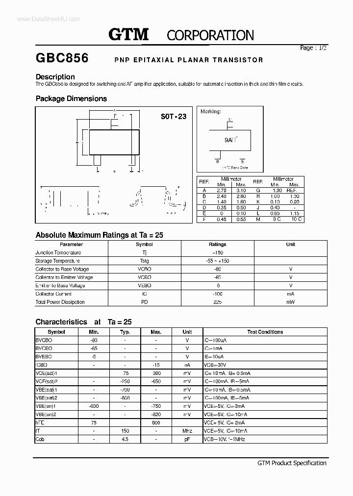 GBC856_7314314.PDF Datasheet