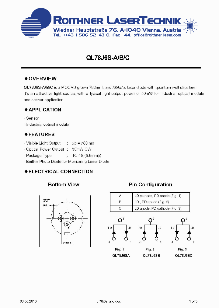 QL78J6S-B_7314957.PDF Datasheet