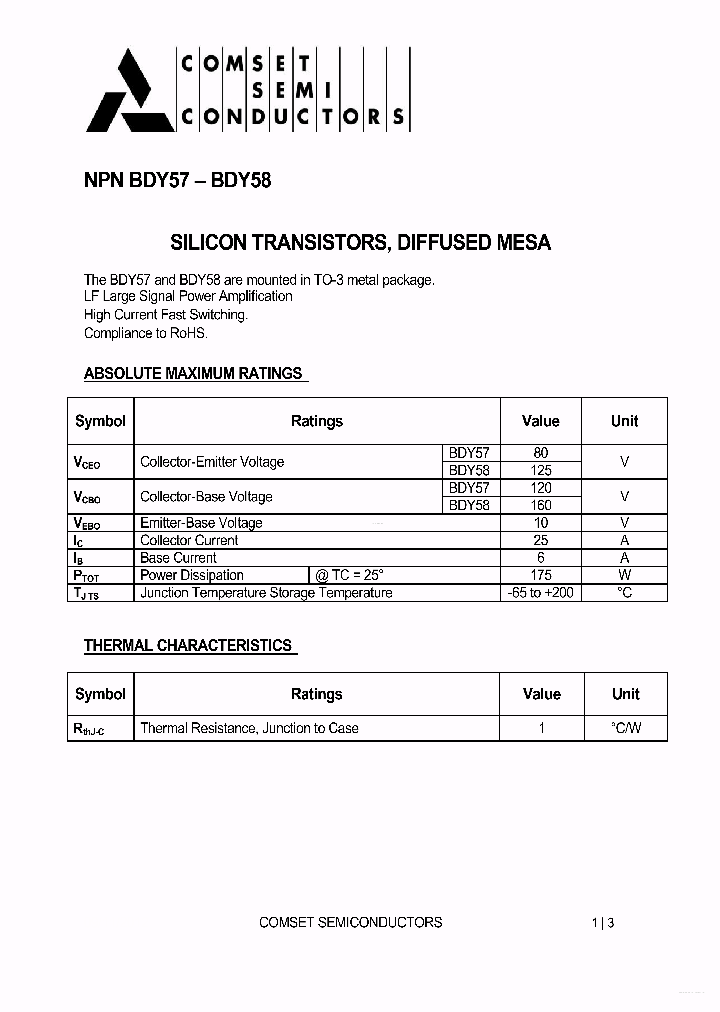 BDY58_7316448.PDF Datasheet